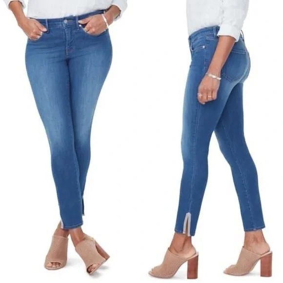 NYDJ Ami Cropped Skinny Denim Jeans - Picture 2 of 8